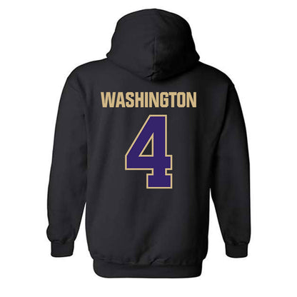 Washington - NCAA Football : Jordan Washington - Classic Shersey Hooded Sweatshirt-1