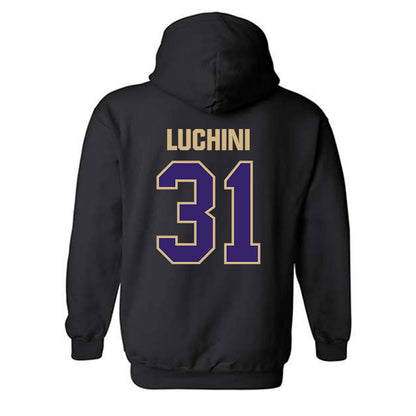Washington - NCAA Football : Luke Luchini - Classic Shersey Hooded Sweatshirt-1