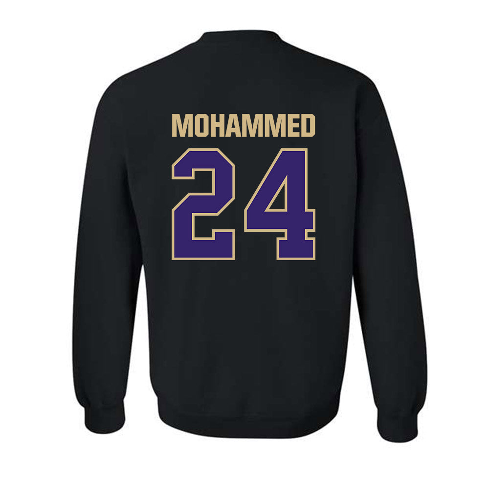 Washington - NCAA Football : Adam Mohammed - Classic Shersey Crewneck Sweatshirt-1