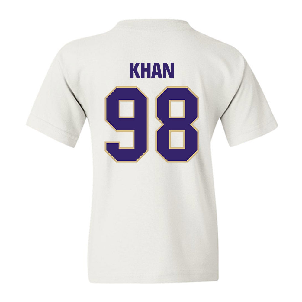 Washington - NCAA Football : Omar Khan - Classic Shersey Youth T-Shirt-1