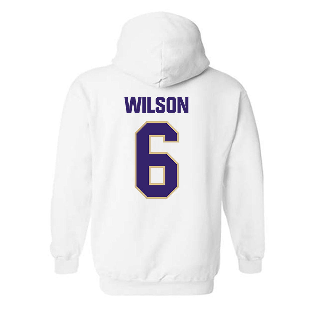 Washington - NCAA Women's Volleyball : Molly Wilson - Classic Shersey Hooded Sweatshirt-1
