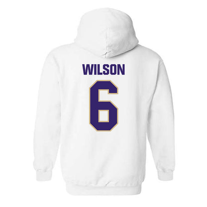Washington - NCAA Women's Volleyball : Molly Wilson - Classic Shersey Hooded Sweatshirt-1