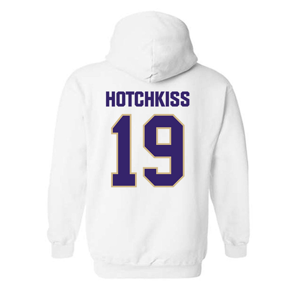 Washington - NCAA Baseball : Jackson Hotchkiss - Classic Shersey Hooded Sweatshirt-1