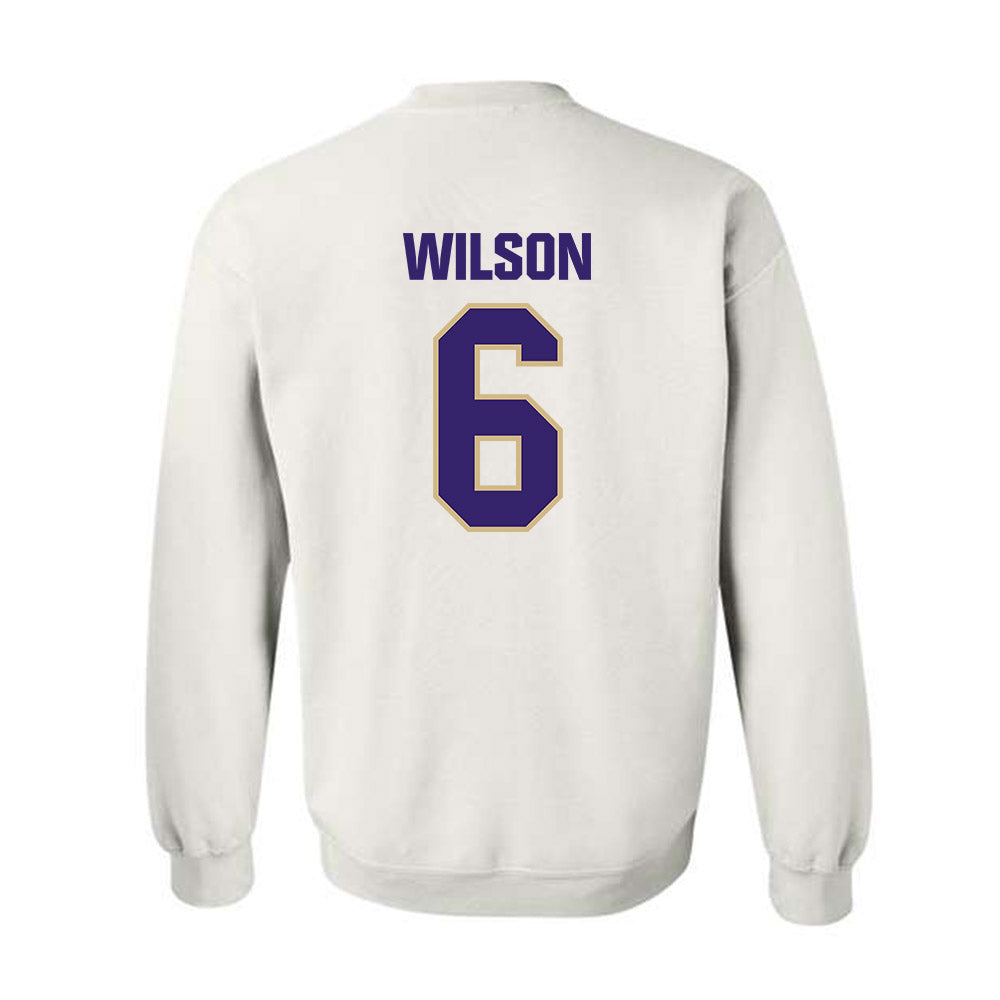 Washington - NCAA Women's Volleyball : Molly Wilson - Classic Shersey Crewneck Sweatshirt-1