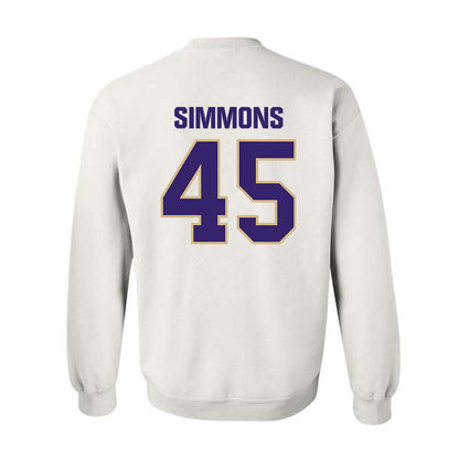 Washington - NCAA Football : Austin Simmons - Classic Shersey Crewneck Sweatshirt-1