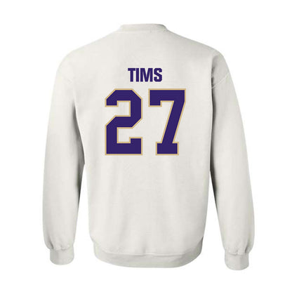Washington - NCAA Baseball : Justin Tims - Classic Shersey Crewneck Sweatshirt-1