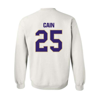 Washington - NCAA Women's Basketball : Nina Cain - Classic Shersey Crewneck Sweatshirt-1