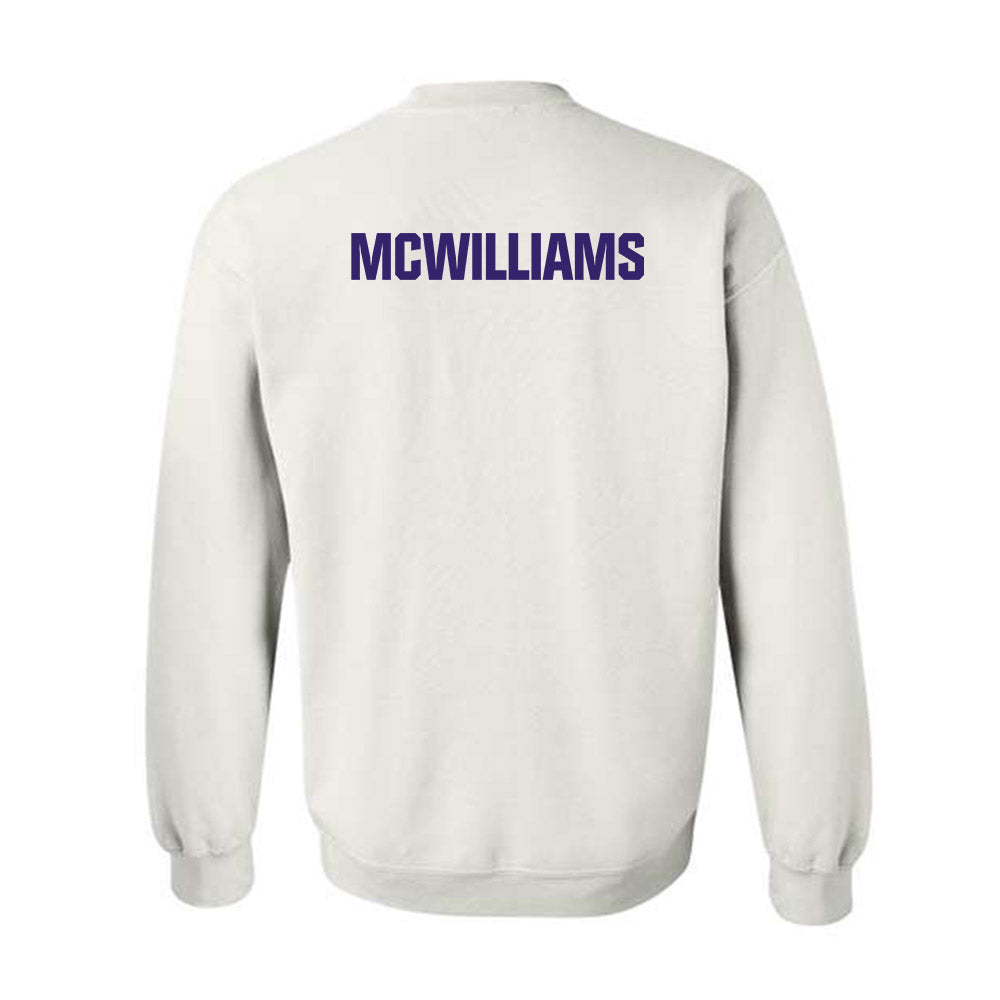 Washington - NCAA Women's Gymnastics : Caitlin McWilliams - Classic Shersey Crewneck Sweatshirt-1