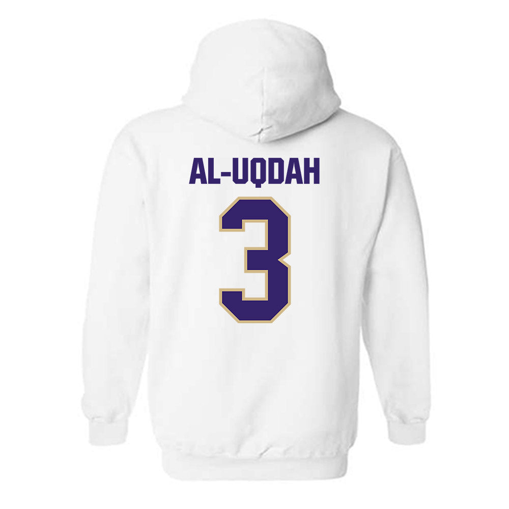 Washington - NCAA Football : Taariq Al-Uqdah - Classic Shersey Hooded Sweatshirt-1