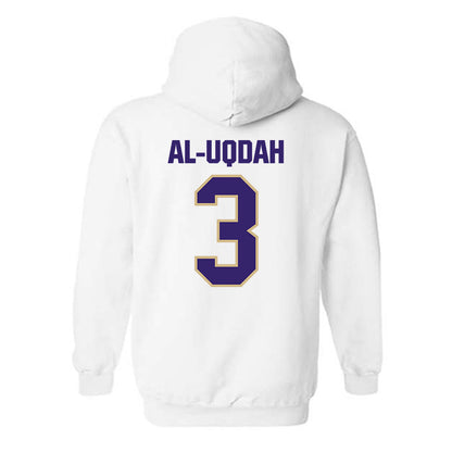 Washington - NCAA Football : Taariq Al-Uqdah - Classic Shersey Hooded Sweatshirt-1