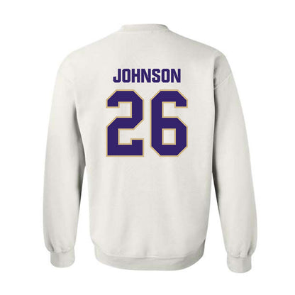 Washington - NCAA Football : Elias Johnson - Classic Shersey Crewneck Sweatshirt-1