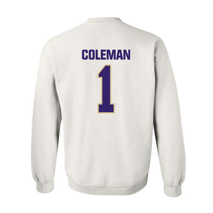 Washington - NCAA Football : Jonah Coleman - Classic Shersey Crewneck Sweatshirt-1