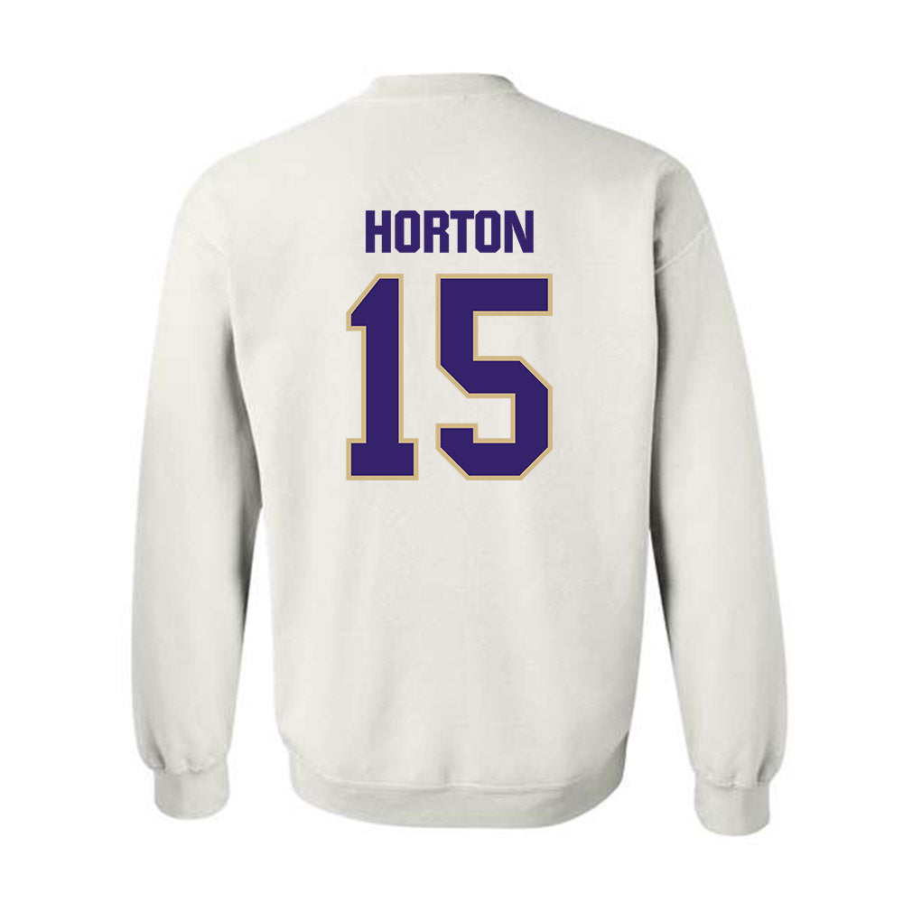 Washington - NCAA Football : Kai Horton - Classic Shersey Crewneck Sweatshirt-1