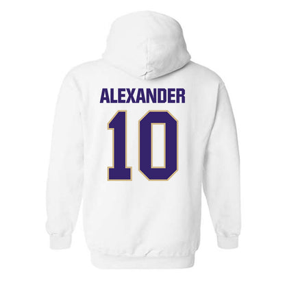 Washington - NCAA Football : Xe'ree Alexander - Classic Shersey Hooded Sweatshirt-1
