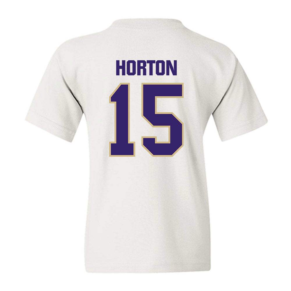 Washington - NCAA Football : Kai Horton - Classic Shersey Youth T-Shirt-1