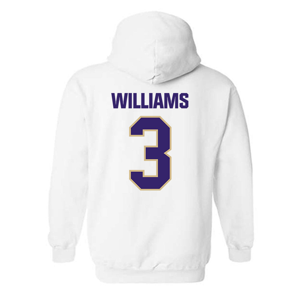 Washington - NCAA Football : Rashid Williams - Classic Shersey Hooded Sweatshirt-1