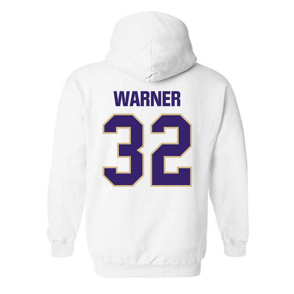 Washington - NCAA Football : Tristan Warner - Classic Shersey Hooded Sweatshirt-1
