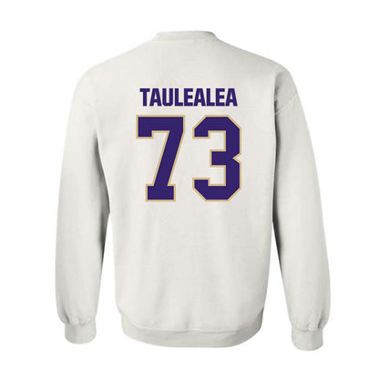 Washington - NCAA Football : Champ Taulealea - Classic Shersey Crewneck Sweatshirt-1