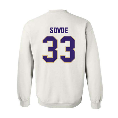 Washington - NCAA Men's Soccer : Chad Sovde - Classic Shersey Crewneck Sweatshirt-1
