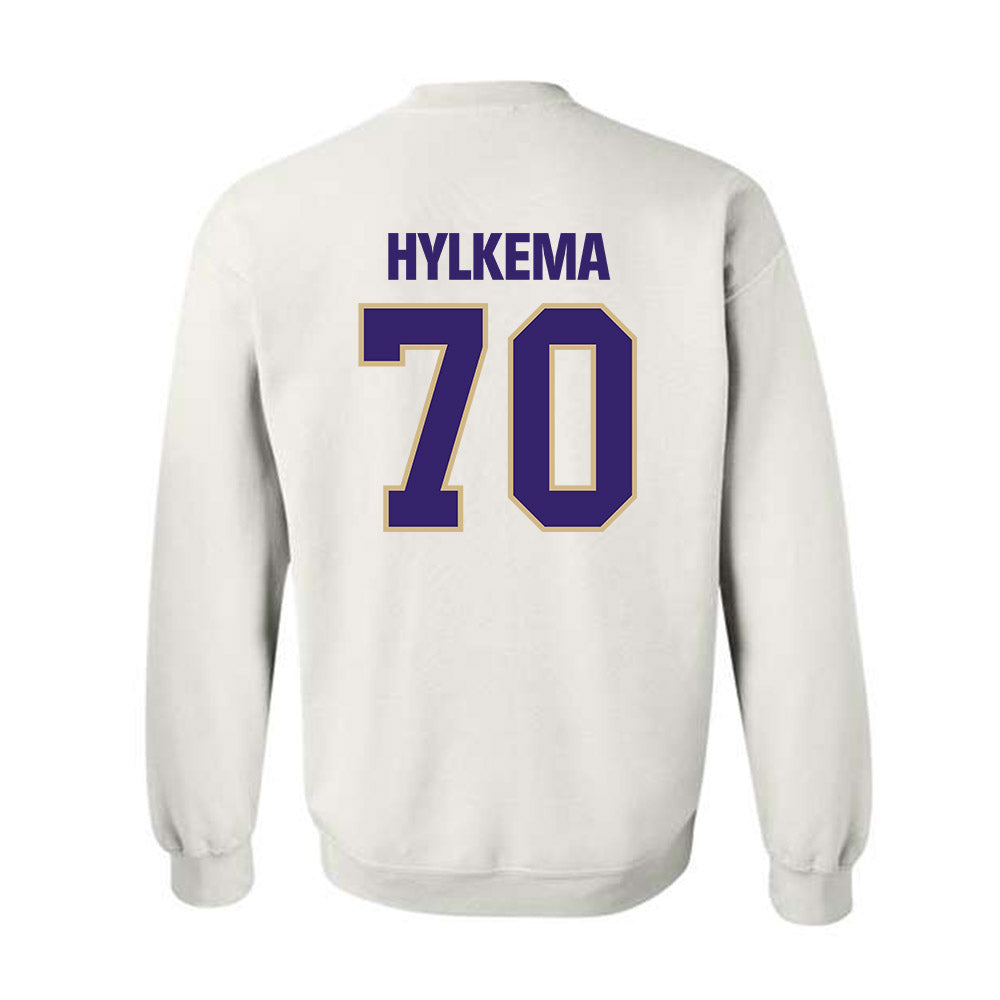 Washington - NCAA Football : Justin Hylkema - Classic Shersey Crewneck Sweatshirt-1