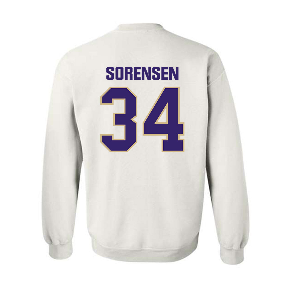 Washington - NCAA Baseball : Noah Sorensen - Classic Shersey Crewneck Sweatshirt-1