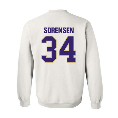 Washington - NCAA Baseball : Noah Sorensen - Classic Shersey Crewneck Sweatshirt-1