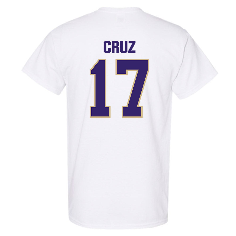 Washington - NCAA Men's Soccer : Cameron Cruz - Classic Shersey T-Shirt-1