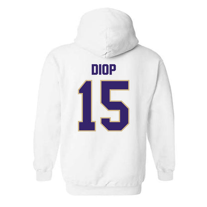 Washington - NCAA Men's Soccer : Mani Diop - Classic Shersey Hooded Sweatshirt-1