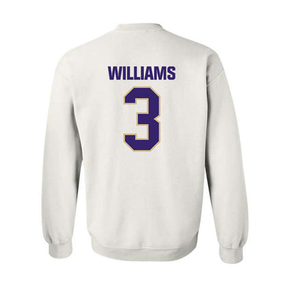 Washington - NCAA Football : Rashid Williams - Classic Shersey Crewneck Sweatshirt-1