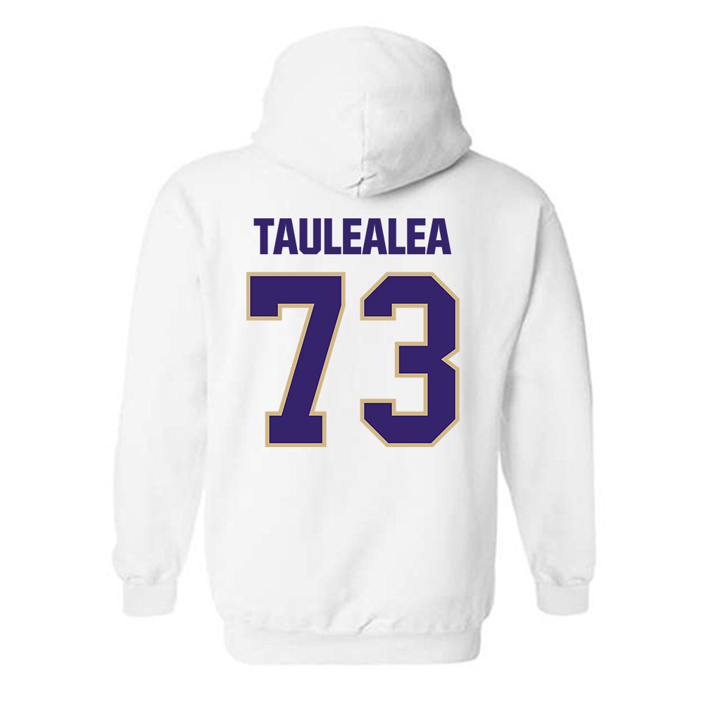 Washington - NCAA Football : Champ Taulealea - Classic Shersey Hooded Sweatshirt-1