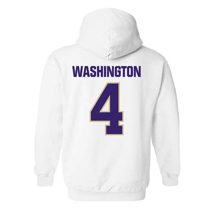 Washington - NCAA Football : Jordan Washington - Classic Shersey Hooded Sweatshirt-1
