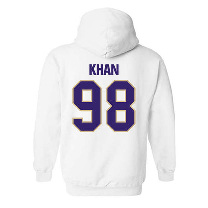 Washington - NCAA Football : Omar Khan - Classic Shersey Hooded Sweatshirt-1