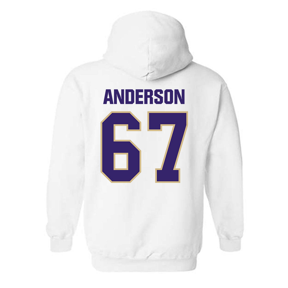 Washington - NCAA Football : Aidan Anderson - Classic Shersey Hooded Sweatshirt-1
