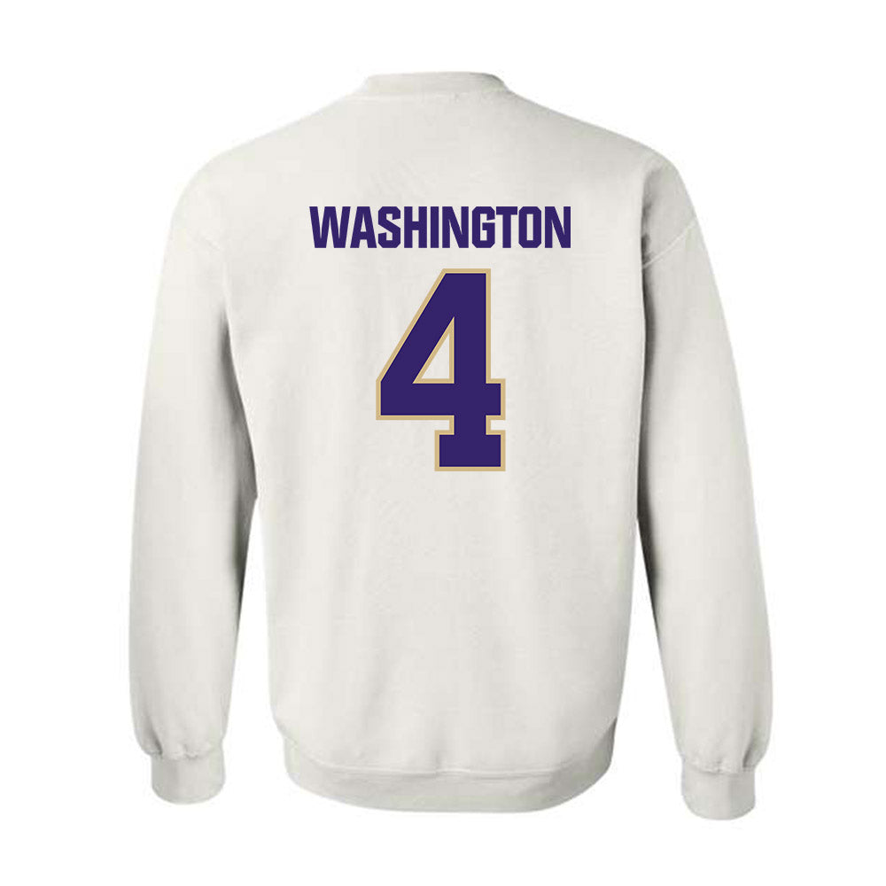 Washington - NCAA Football : Jordan Washington - Classic Shersey Crewneck Sweatshirt-1