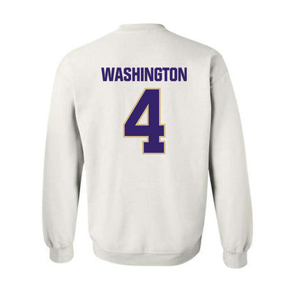 Washington - NCAA Football : Jordan Washington - Classic Shersey Crewneck Sweatshirt-1