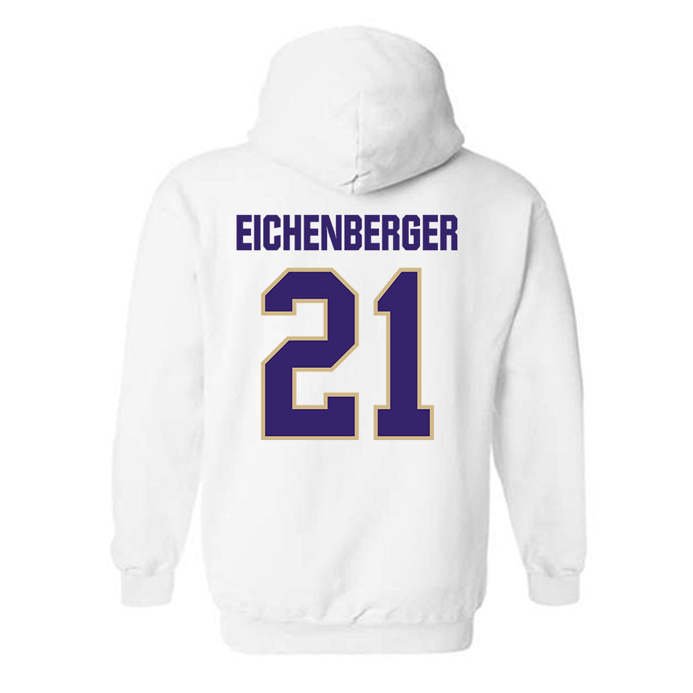 Washington - NCAA Women's Soccer : Kalea Eichenberger - Classic Shersey Hooded Sweatshirt-1