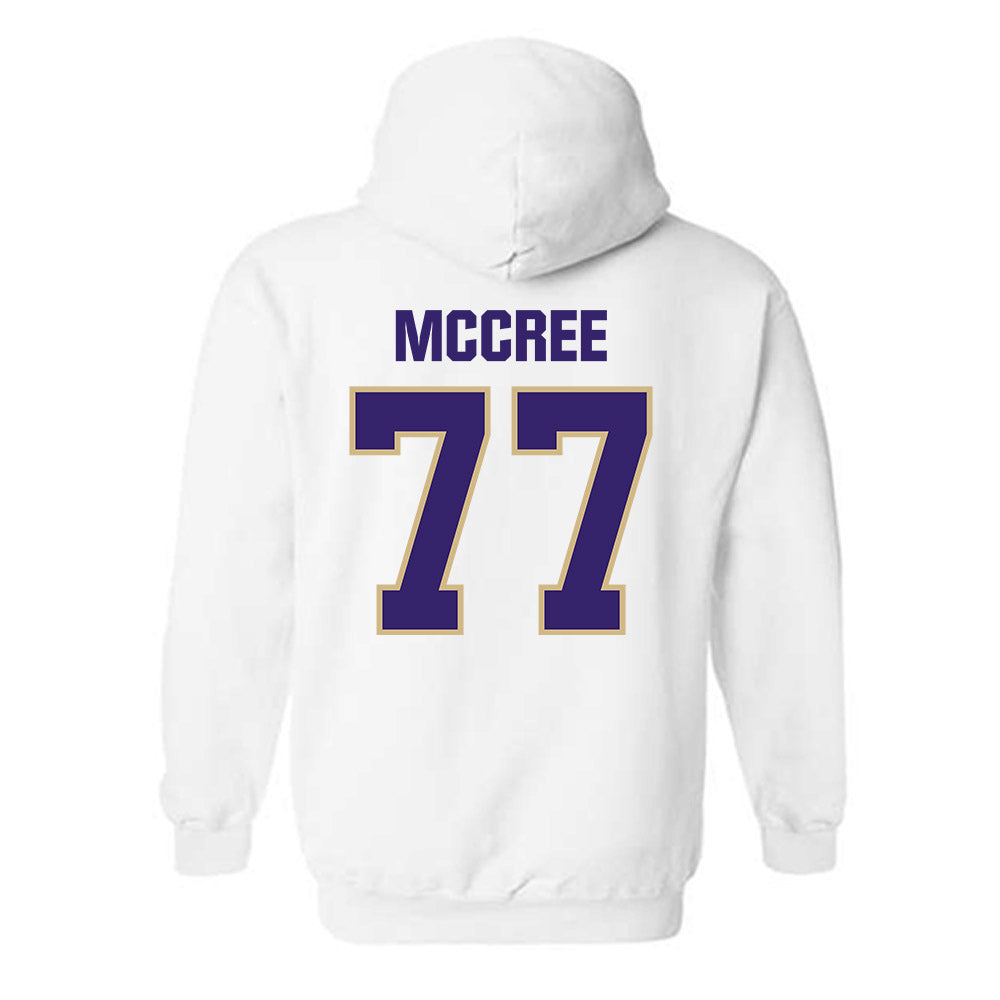 Washington - NCAA Football : Maximus McCree - Classic Shersey Hooded Sweatshirt-1