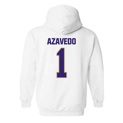 Washington - NCAA Women's Volleyball : Addy Azavedo - Classic Shersey Hooded Sweatshirt-1