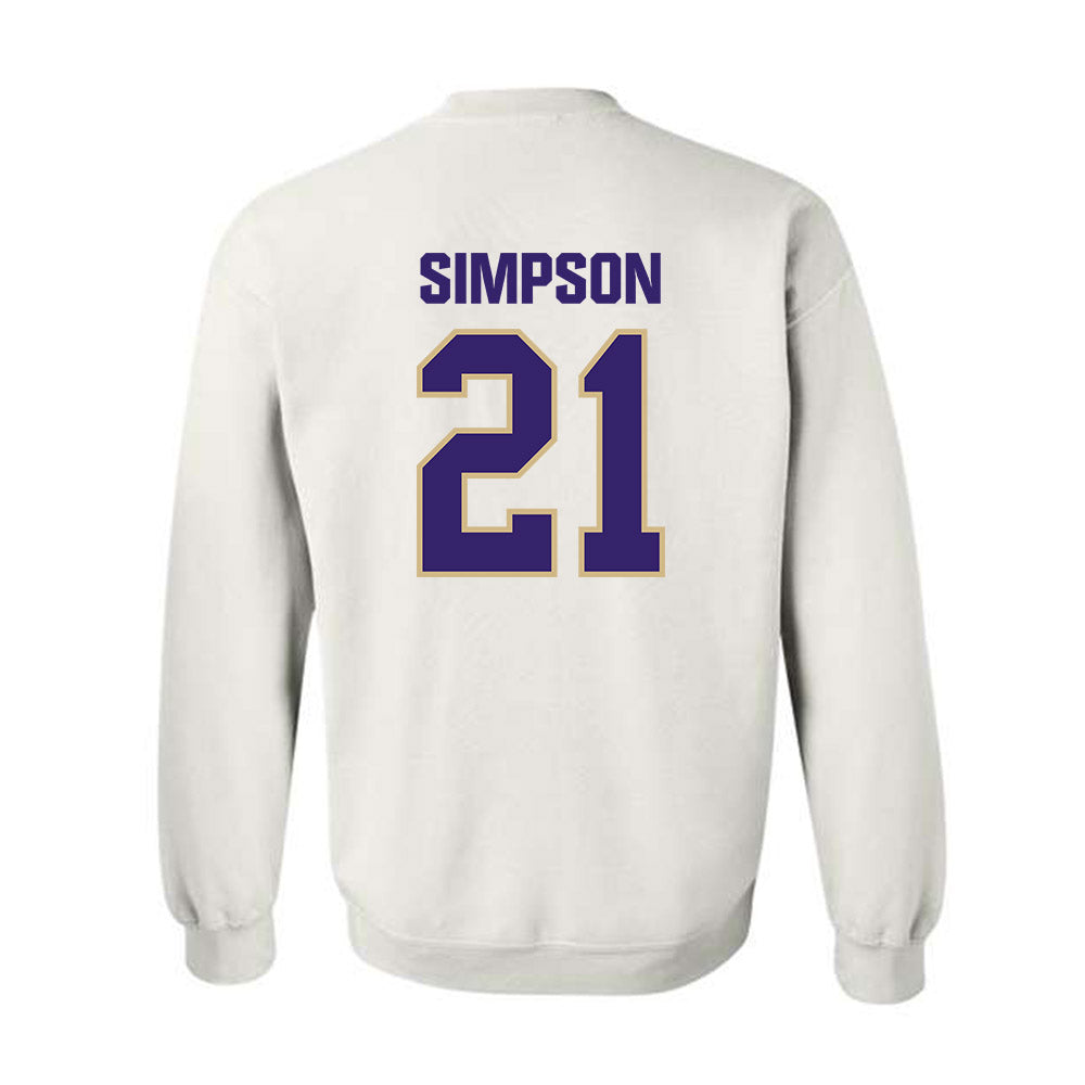 Washington - NCAA Women's Volleyball : Taylor Simpson - Classic Shersey Crewneck Sweatshirt-1