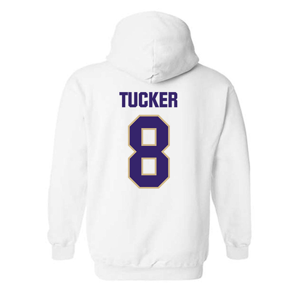 Washington - NCAA Men's Basketball : Bryson Tucker - Classic Shersey Hooded Sweatshirt-1