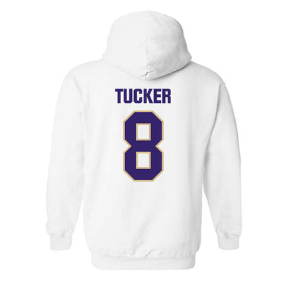 Washington - NCAA Men's Basketball : Bryson Tucker - Classic Shersey Hooded Sweatshirt-1