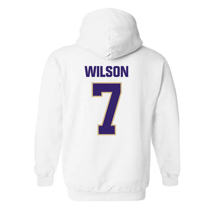 Washington - NCAA Baseball : Blake Wilson - Classic Shersey Hooded Sweatshirt-1