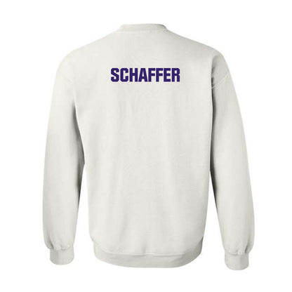 Washington - NCAA Women's Gymnastics : Jessica Schaffer - Classic Shersey Crewneck Sweatshirt-1