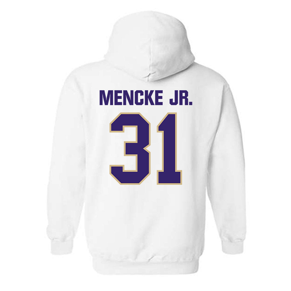 Washington - NCAA Football : Paul Mencke Jr. - Classic Shersey Hooded Sweatshirt-1