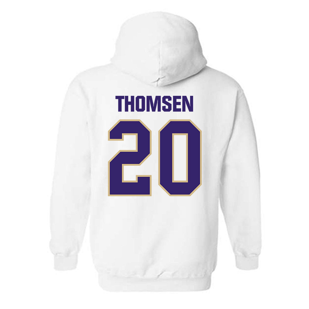 Washington - NCAA Softball : Allie Thomsen - Classic Shersey Hooded Sweatshirt-1