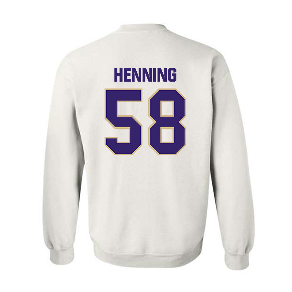 Washington - NCAA Football : Zachary Henning - Classic Shersey Crewneck Sweatshirt-1