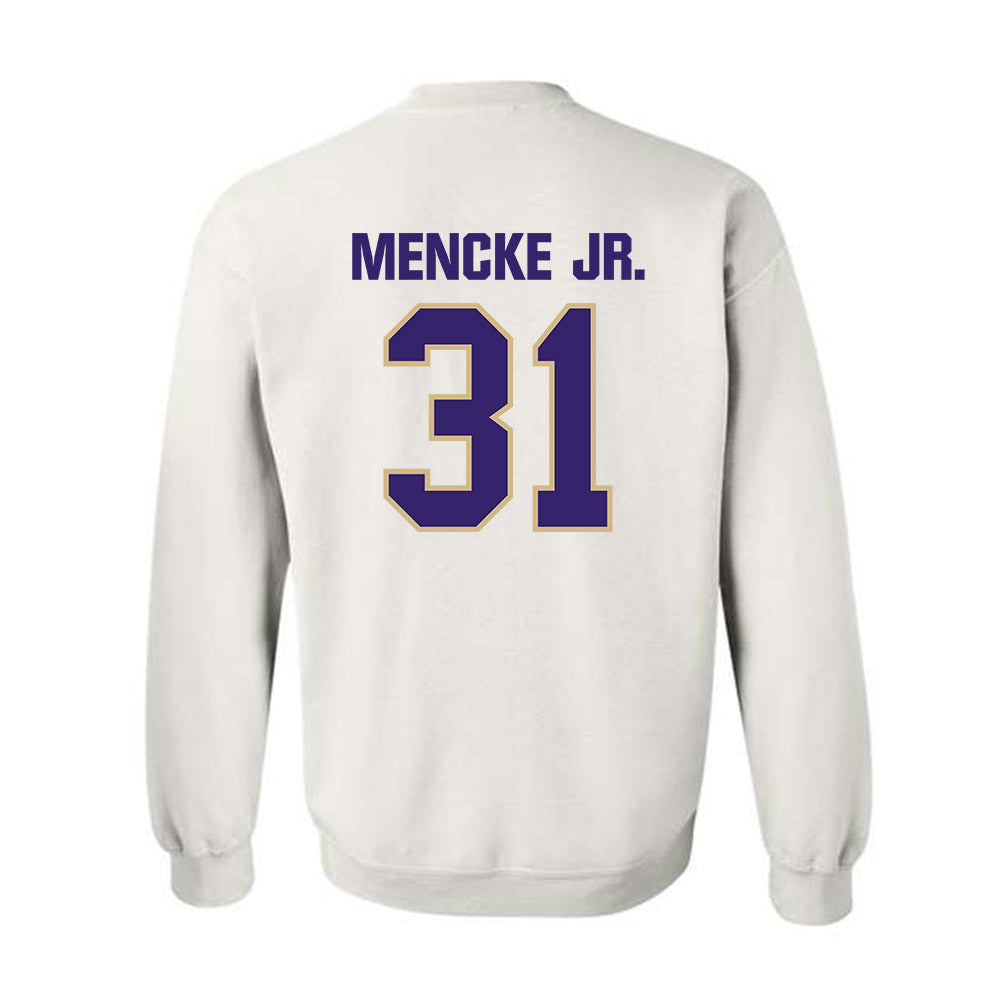 Washington - NCAA Football : Paul Mencke Jr. - Classic Shersey Crewneck Sweatshirt-1