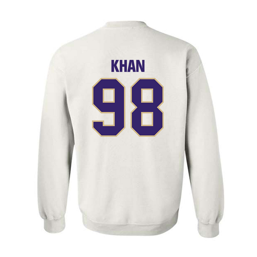 Washington - NCAA Football : Omar Khan - Classic Shersey Crewneck Sweatshirt-1