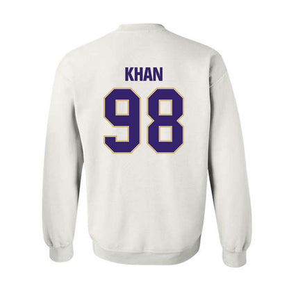 Washington - NCAA Football : Omar Khan - Classic Shersey Crewneck Sweatshirt-1