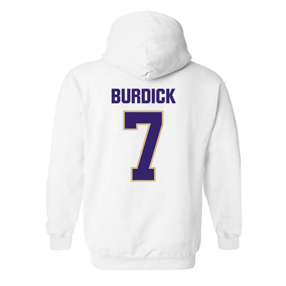 Washington - NCAA Softball : Kaycie Burdick - Classic Shersey Hooded Sweatshirt-1